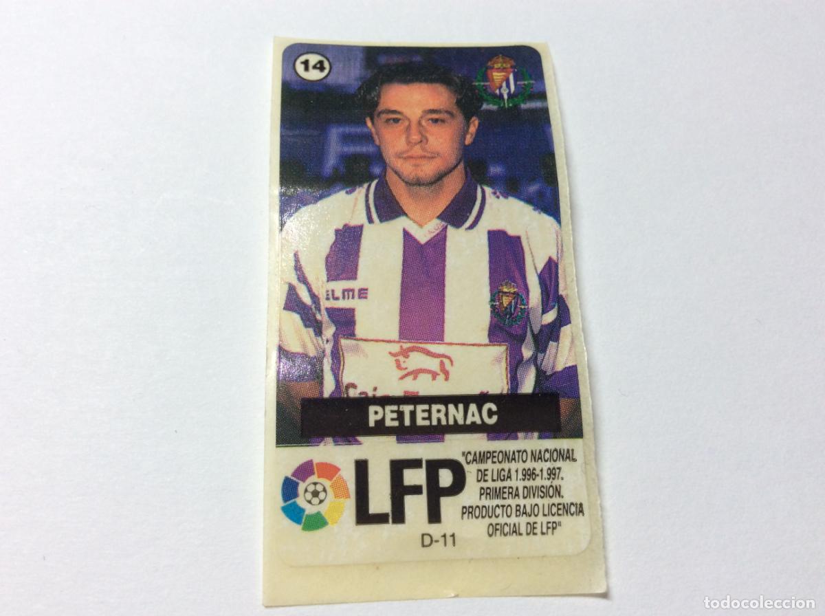 Cromos de F&uacute;tbol: Peternac Real Valladolid CHICLES VIDAL 1996/97