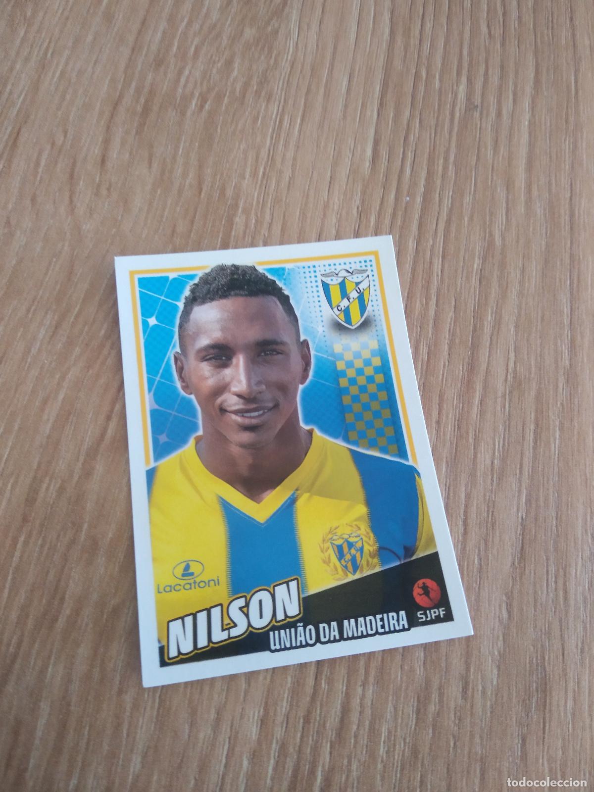 Cromos de F&uacute;tbol: 312 NILSON UNIAO DA MADEIRA CROMO FUTBOL PANINI LIGA PORTUGAL 2015-2016 FUTEBOL 15-16