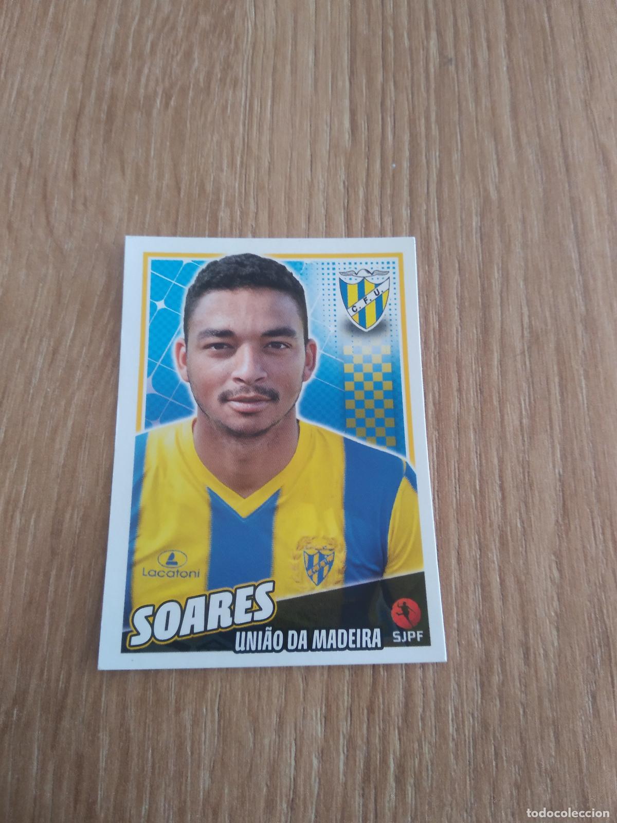 Cromos de F&uacute;tbol: 314 SOARES UNIAO DA MADEIRA CROMO FUTBOL PANINI LIGA PORTUGAL 2015-2016 FUTEBOL 15-16