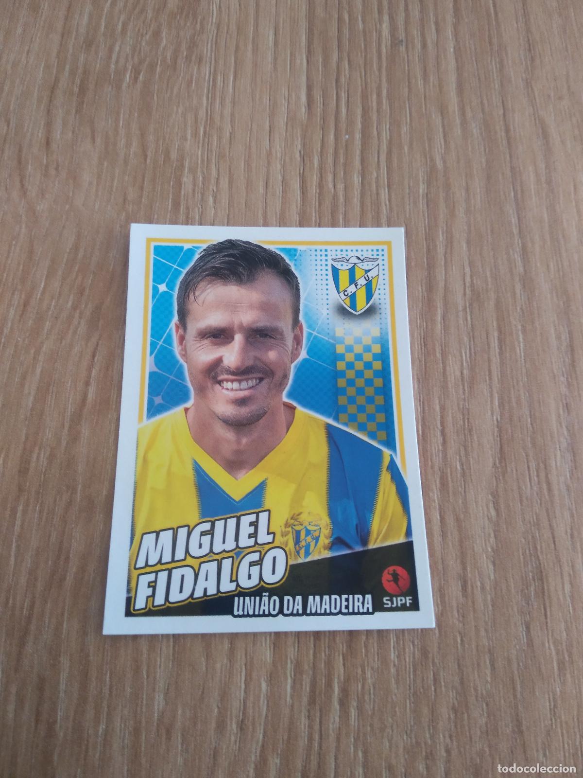 Cromos de F&uacute;tbol: 318 MIGUEL FIDALGO UNIAO DA MADEIRA CROMO FUTBOL PANINI LIGA PORTUGAL 2015-2016 FUTEBOL 15-16