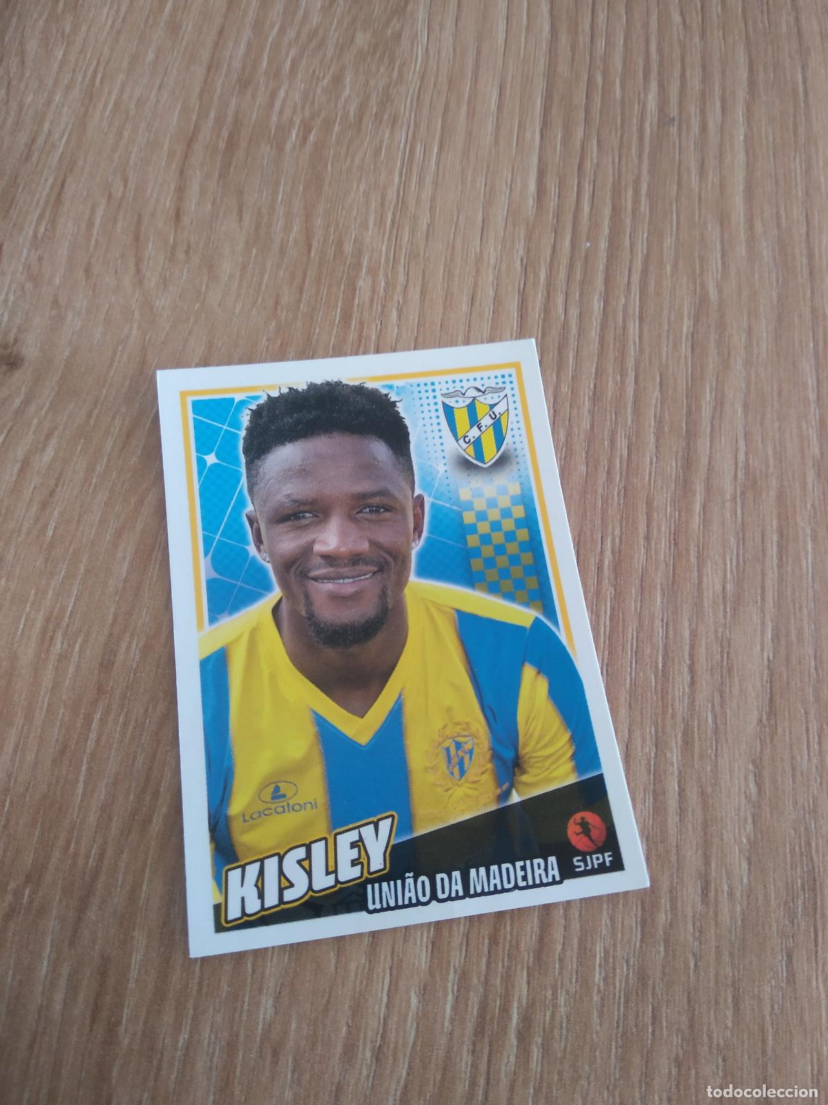 Cromos de F&uacute;tbol: 319 KISLEY UNIAO DA MADEIRA CROMO FUTBOL PANINI LIGA PORTUGAL 2015-2016 FUTEBOL 15-16