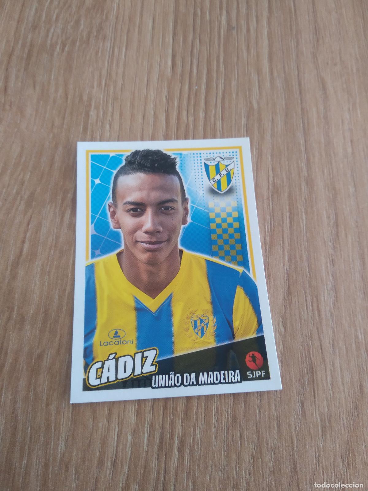 Cromos de F&uacute;tbol: 321 CADIZ UNIAO DA MADEIRA CROMO FUTBOL PANINI LIGA PORTUGAL 2015-2016 FUTEBOL 15-16