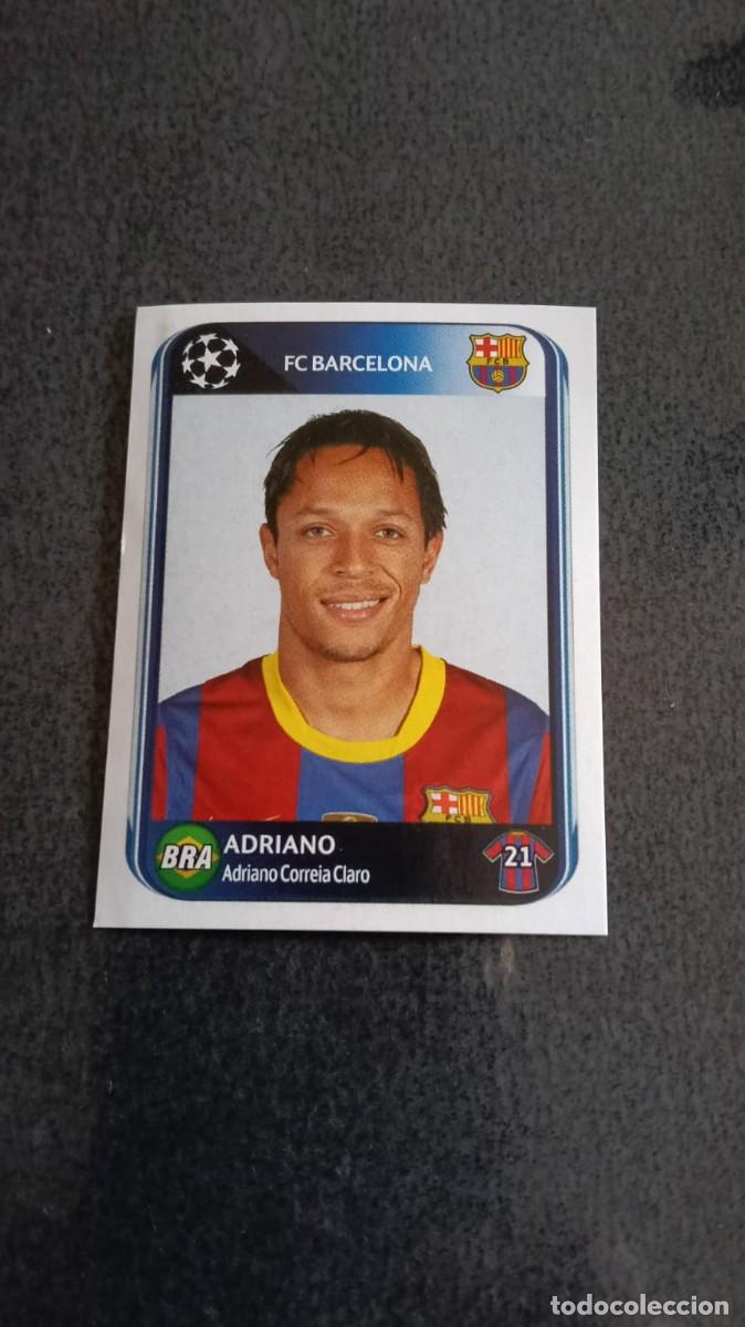 Cromos de F&uacute;tbol: Panini Champions 10 11 2010 2011 Adriano 216 Barcelona