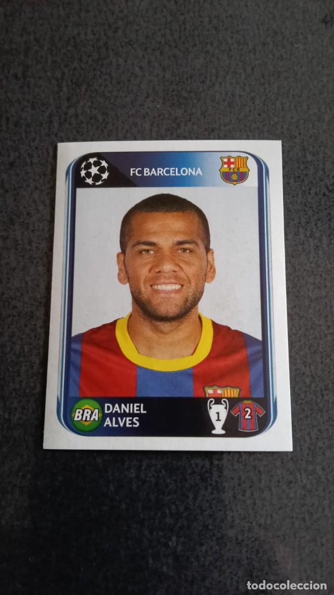 Cromos de F&uacute;tbol: Panini Champions 10 11 2010 2011 Daniel Alves 215 Barcelona