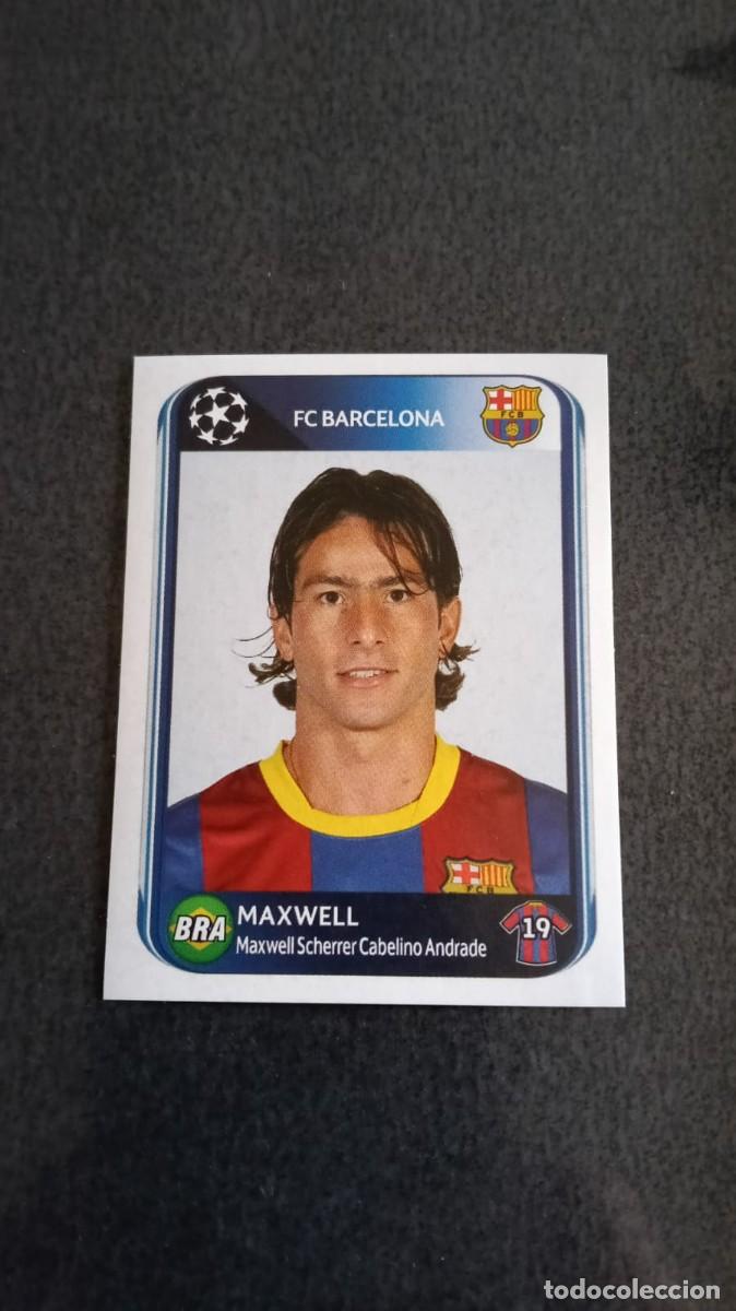 Cromos de F&uacute;tbol: Panini Champions 10 11 2010 2011 Maxwell 214 Barcelona