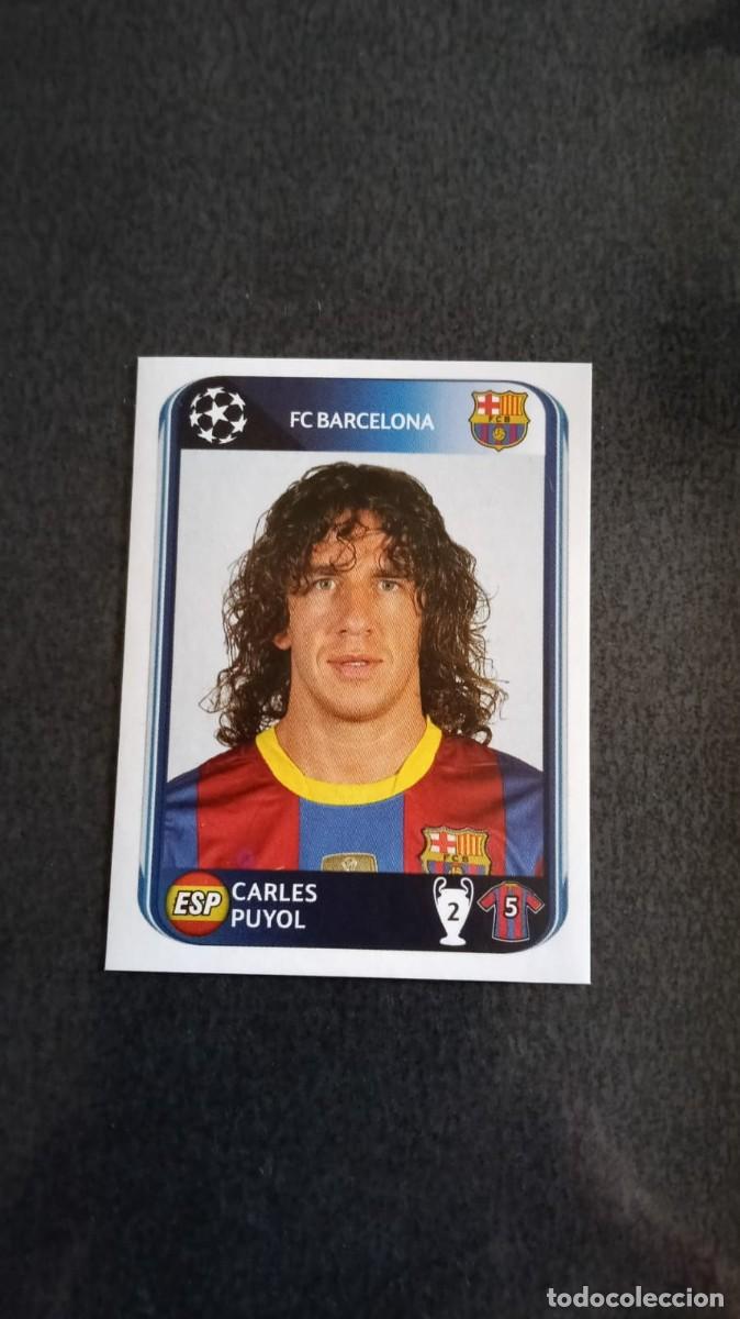 Football Stickers: Panini Champions 10 11 2010 2011 Puyol 211 Barcelona