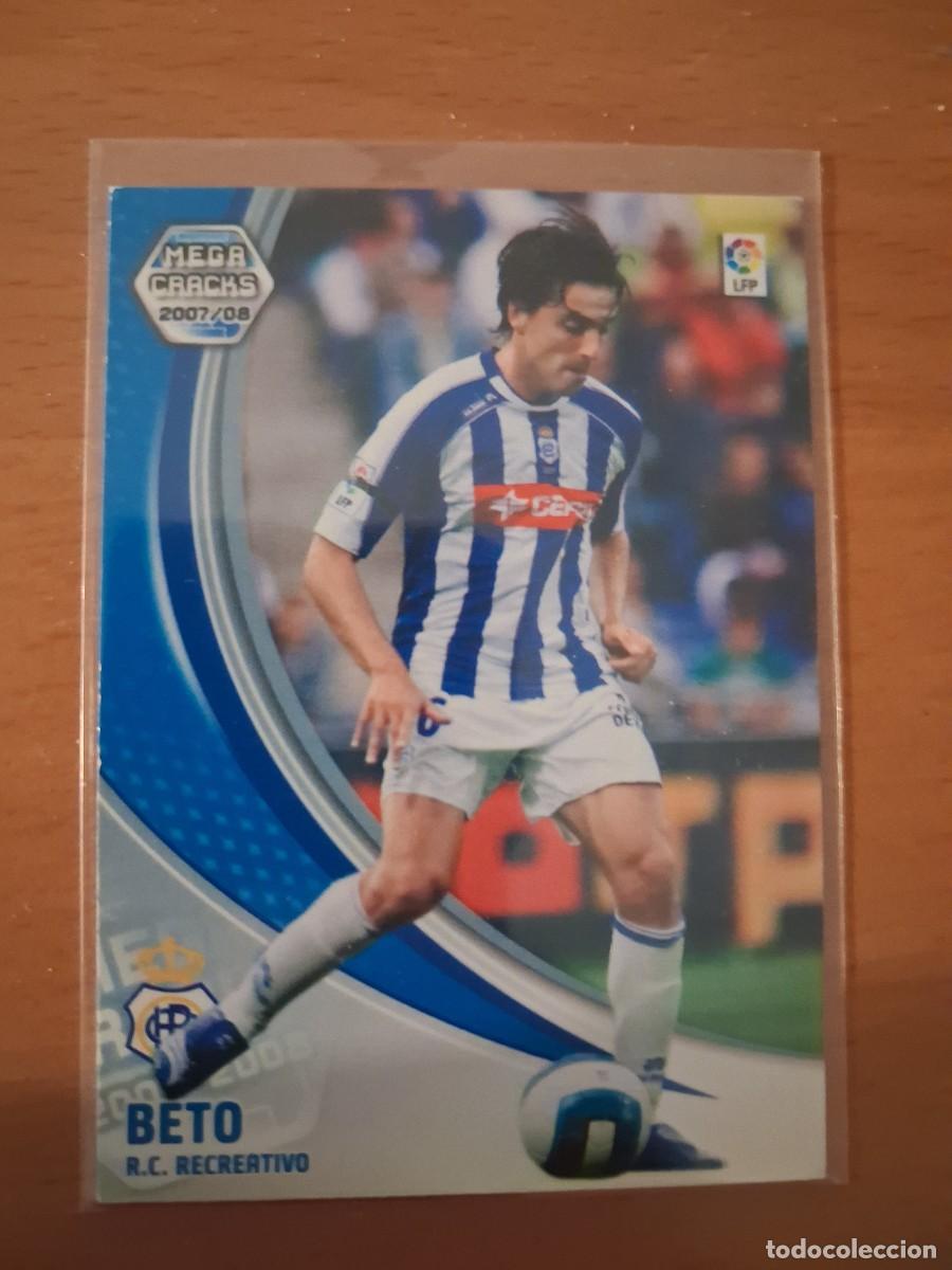 Football Stickers: Megacracks 2007 2008 07 08 RC Recreativo de Huelva 256 Beto