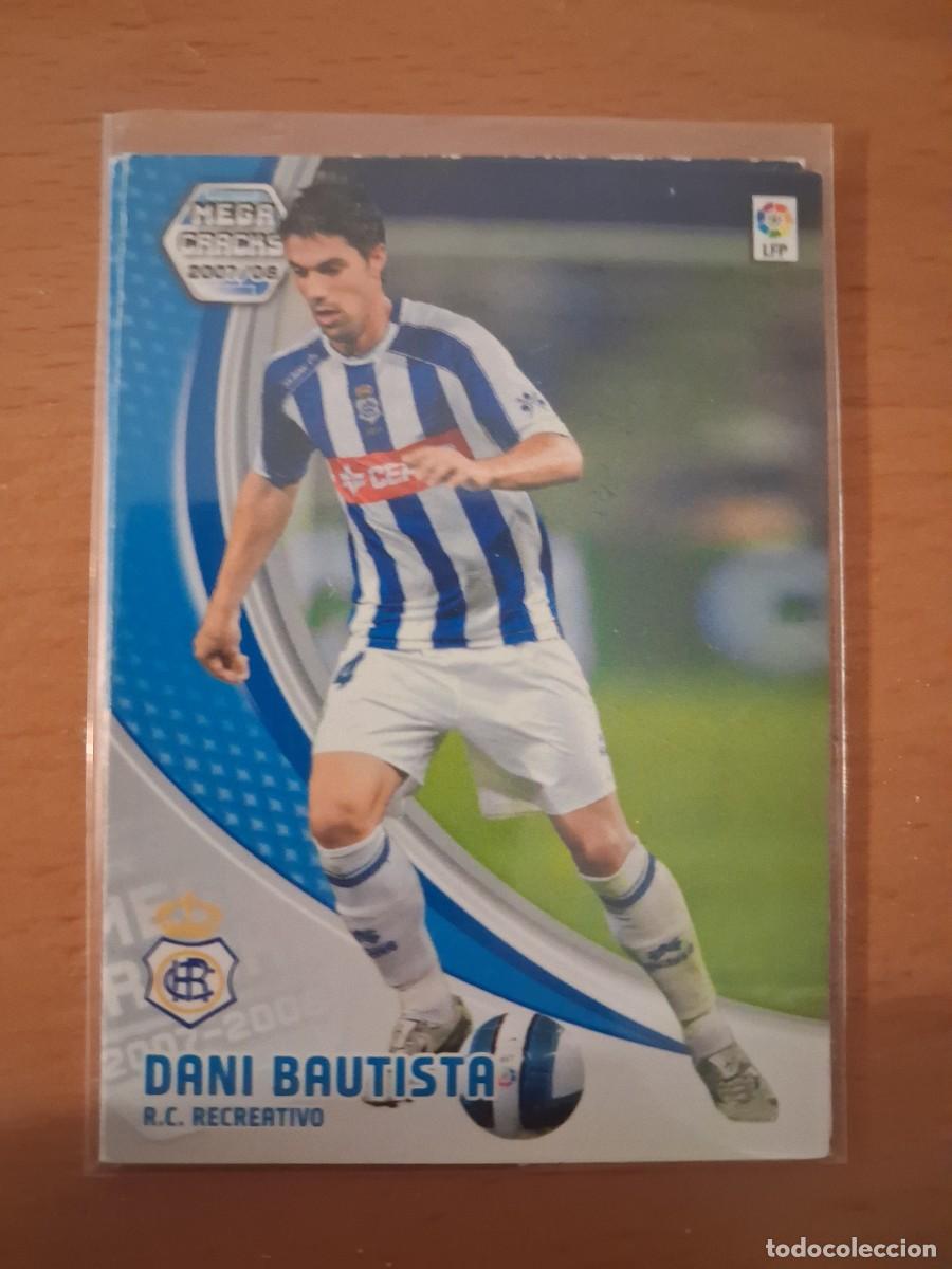 Football Stickers: Megacracks 2007 2008 07 08 RC Recreativo de Huelva 259 Dani Bautista