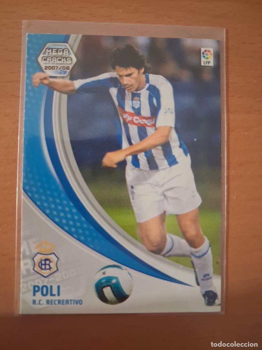 Football Stickers: Megacracks 2007 2008 07 08 RC Recreativo de Huelva 260 Poli