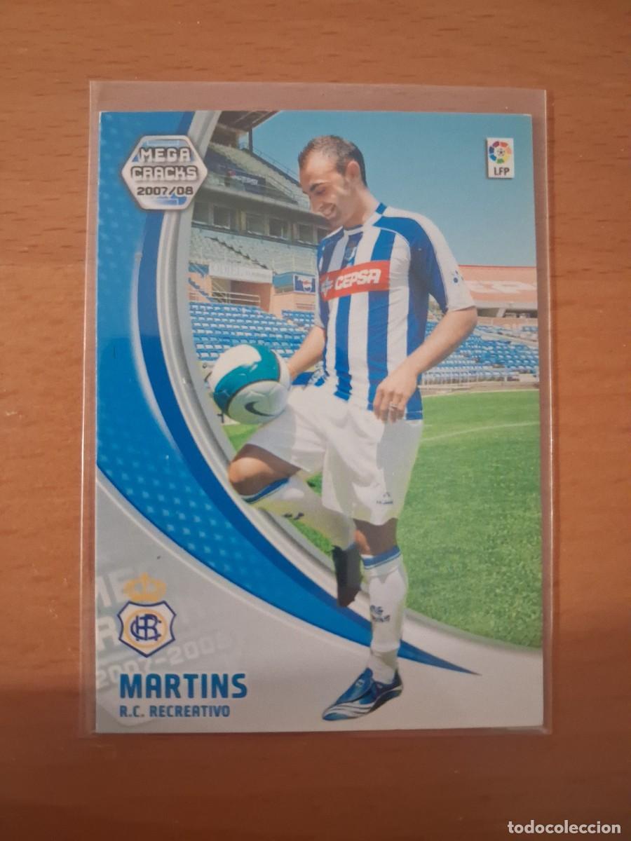 Football Stickers: Megacracks 2007 2008 07 08 RC Recreativo de Huelva 261 Martins