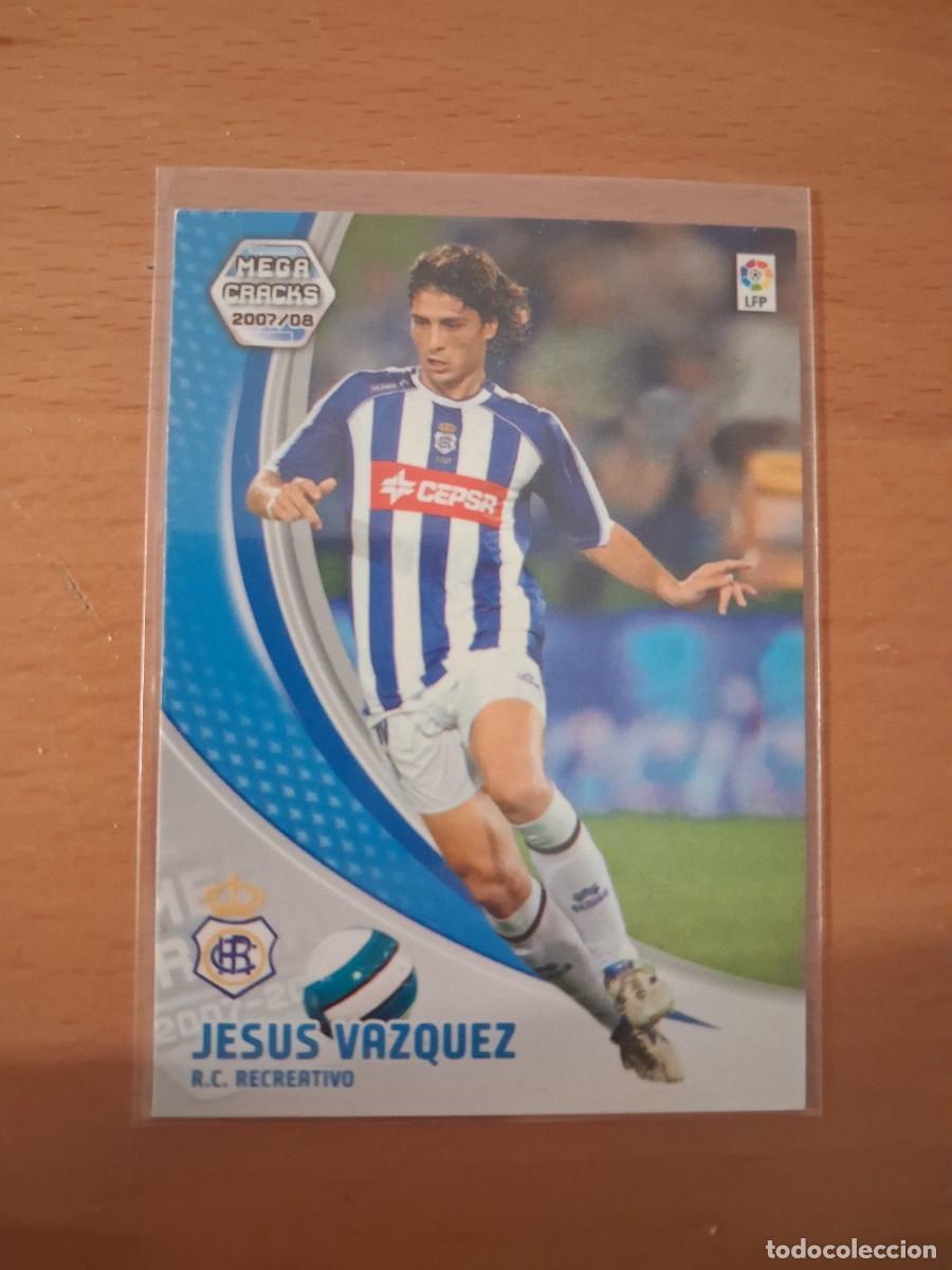 Football Stickers: Megacracks 2007 2008 07 08 RC Recreativo de Huelva 262 Jesus Vazquez