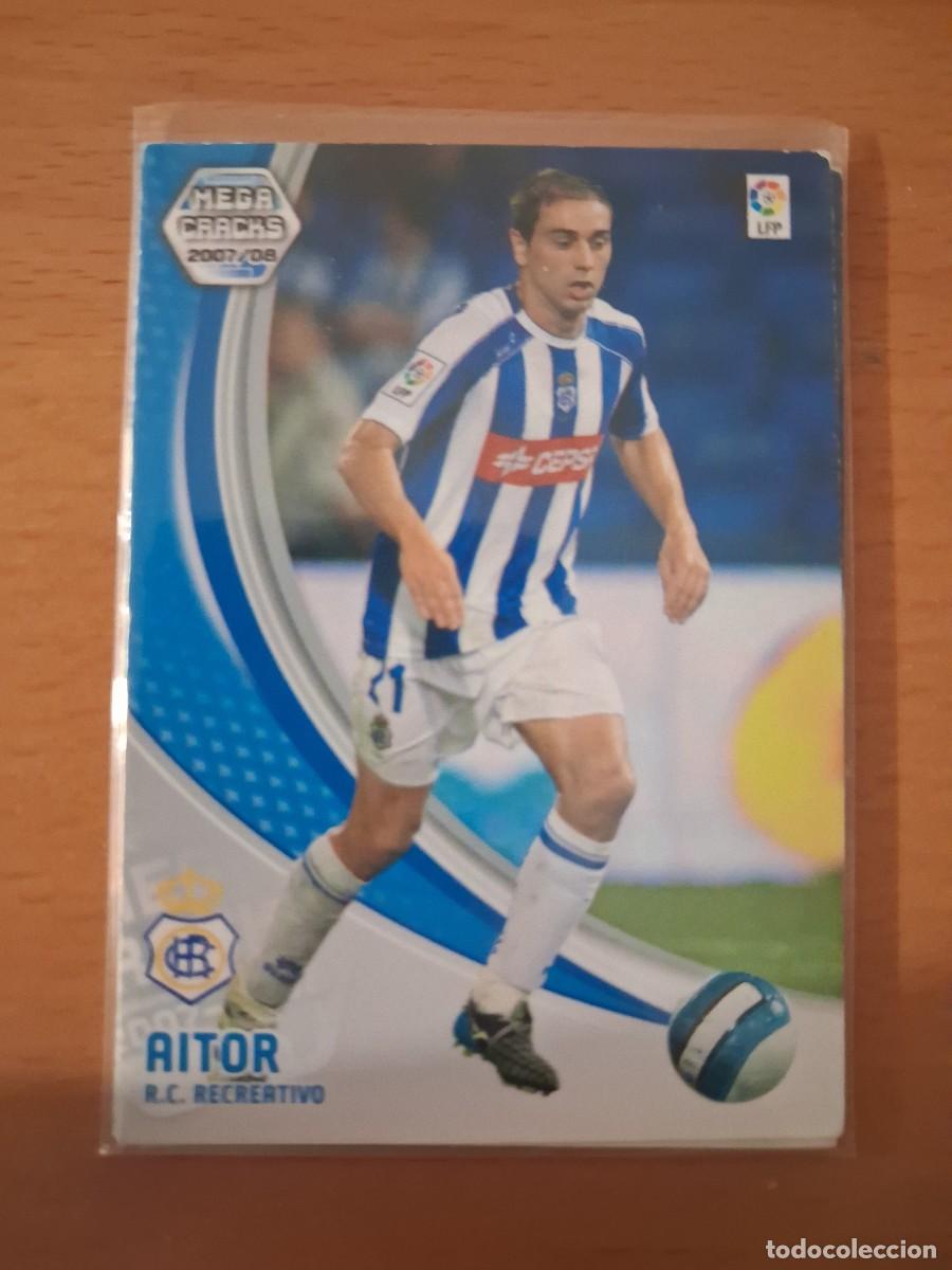 Cartes &agrave; collectionner de Football: Megacracks 2007 2008 07 08 RC Recreativo de Huelva 265 Aitor