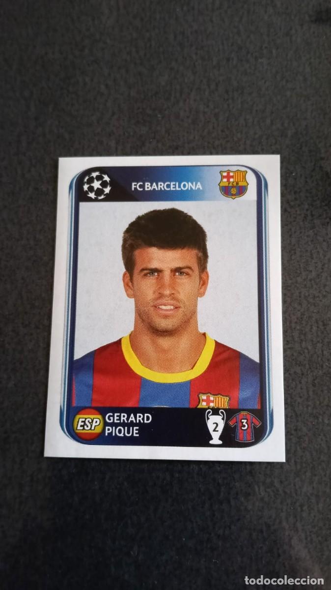 Cromos de F&uacute;tbol: Panini Champions 10 11 2010 2011 Pique 212 Barcelona