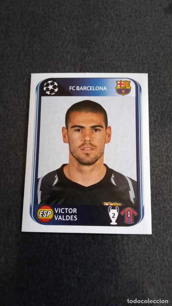 Cromos de F&uacute;tbol: Panini Champions 10 11 2010 2011 Victor Valdes 210 Barcelona