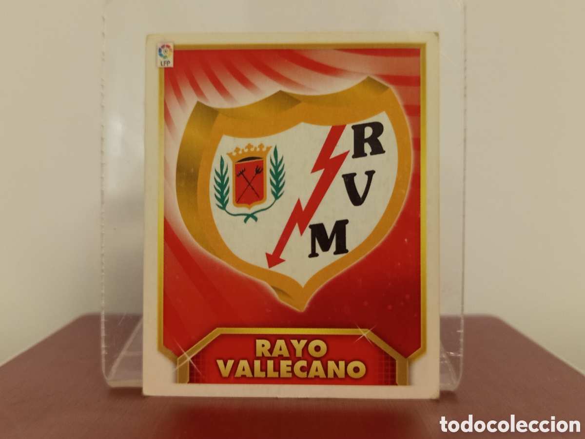 Cartes &agrave; collectionner de Football: ❇️ CROMO ⚽ ESCUDO RAYO VALLECANO 2011 2012 11 12 LIGA ESTE LFP BBVA STICKER SIN PEGAR ❇️