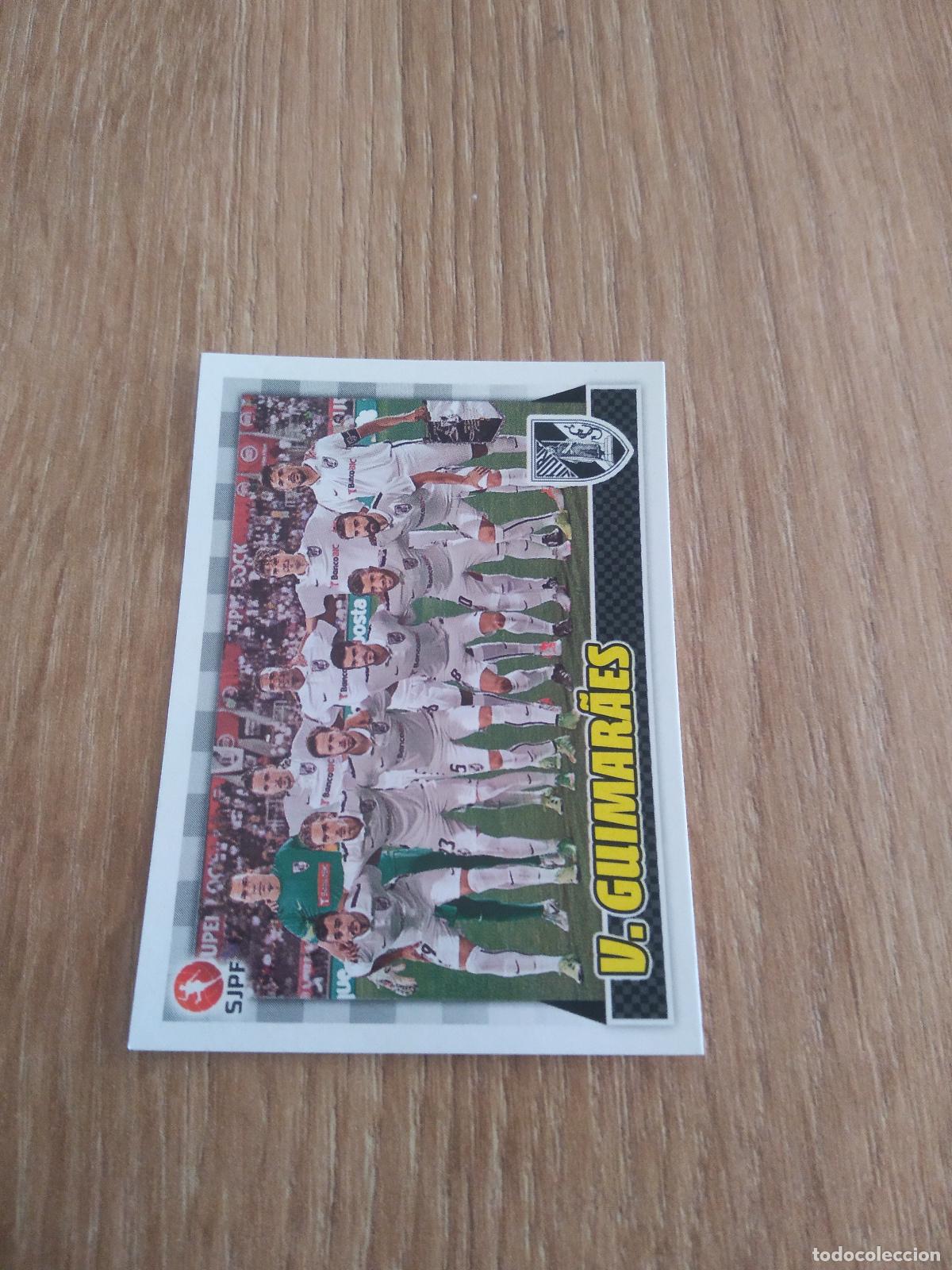 Cartes &agrave; collectionner de Football: 323 EQUIPO VITORIA GUIMARAES CROMO FUTBOL PANINI LIGA PORTUGAL 2015-2016 FUTEBOL 15-16