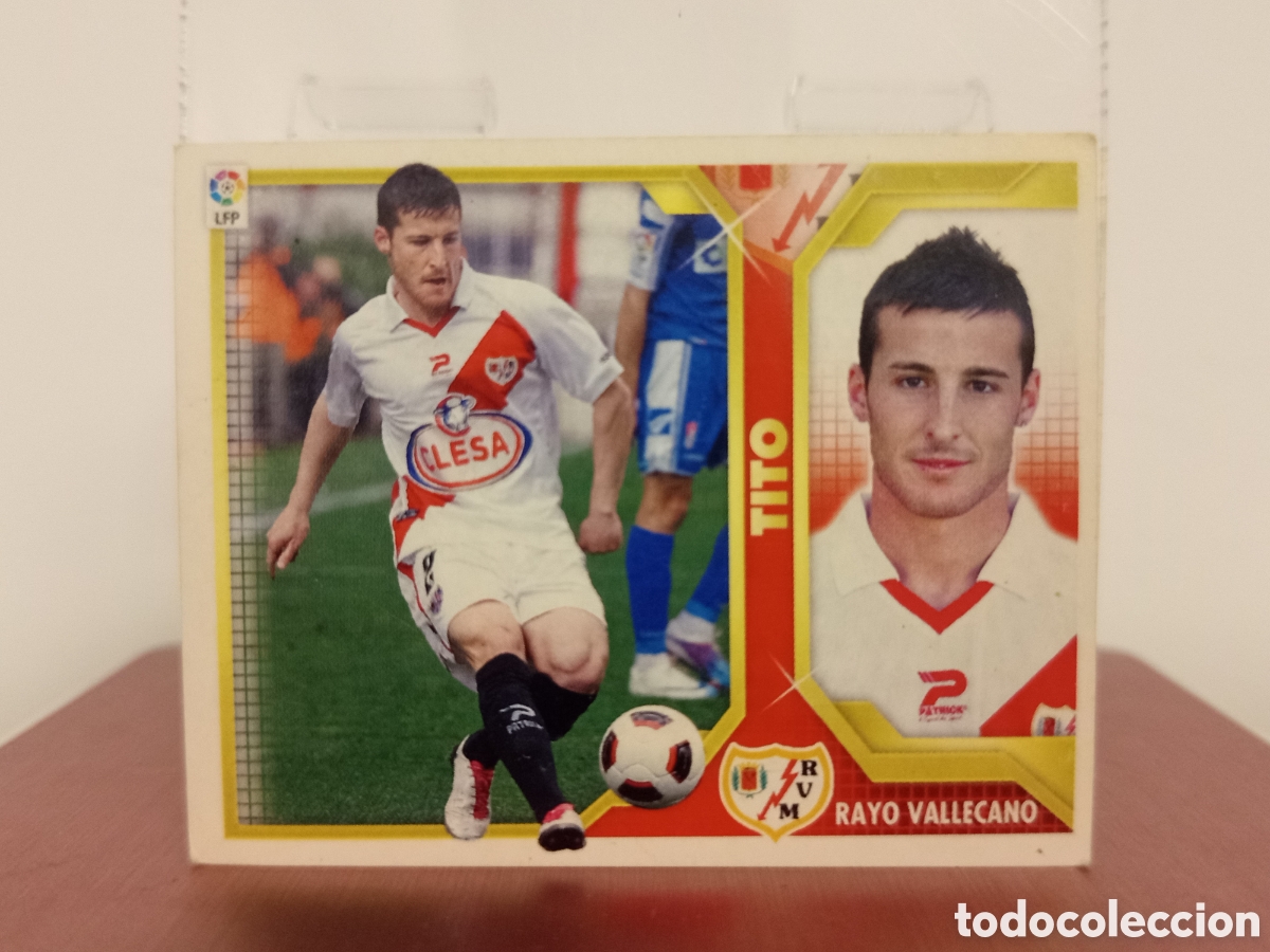 Football Stickers: ❇️ CROMO ⚽ TITO RAYO VALLECANO 2011 2012 11 12 LIGA ESTE LFP BBVA STICKER SIN PEGAR ❇️