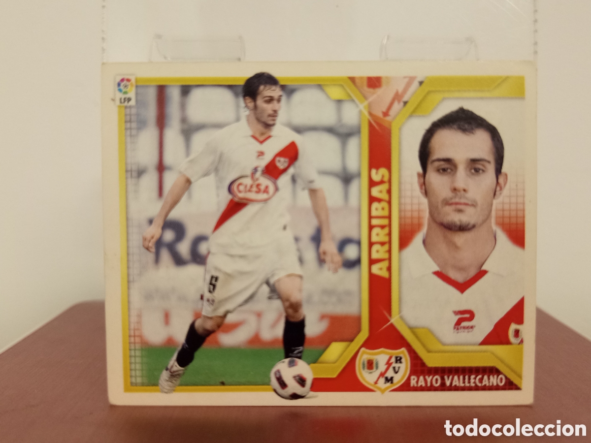 Football Stickers: ❇️ CROMO ⚽ ARRIBAS RAYO VALLECANO 2011 2012 11 12 LIGA ESTE LFP BBVA STICKER SIN PEGAR ❇️