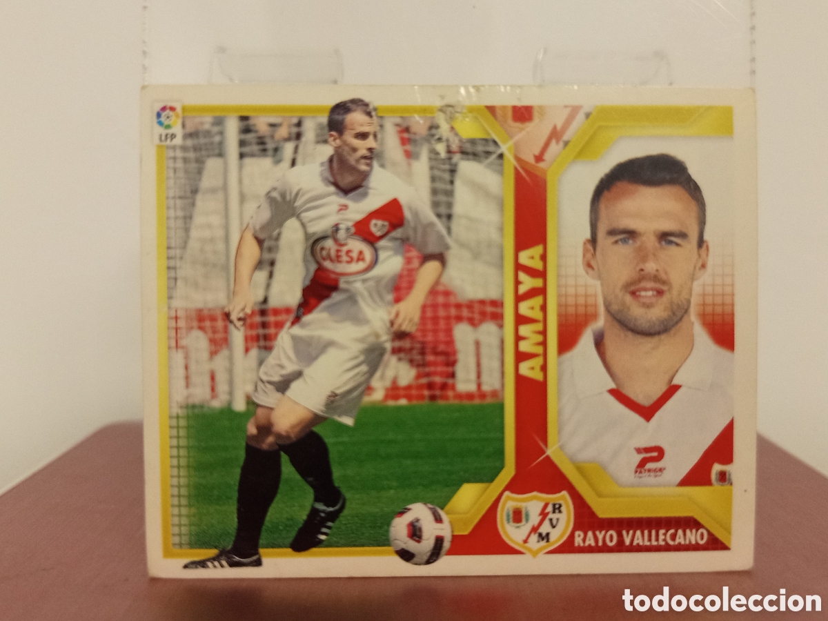 Football Stickers: ❇️ CROMO ⚽ AMAYA RAYO VALLECANO 2011 2012 11 12 LIGA ESTE LFP BBVA STICKER SIN PEGAR ❇️