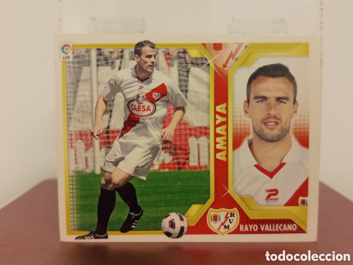 Football Stickers: ❇️ CROMO ⚽ AMAYA RAYO VALLECANO 2011 2012 11 12 LIGA ESTE LFP BBVA STICKER SIN PEGAR ❇️