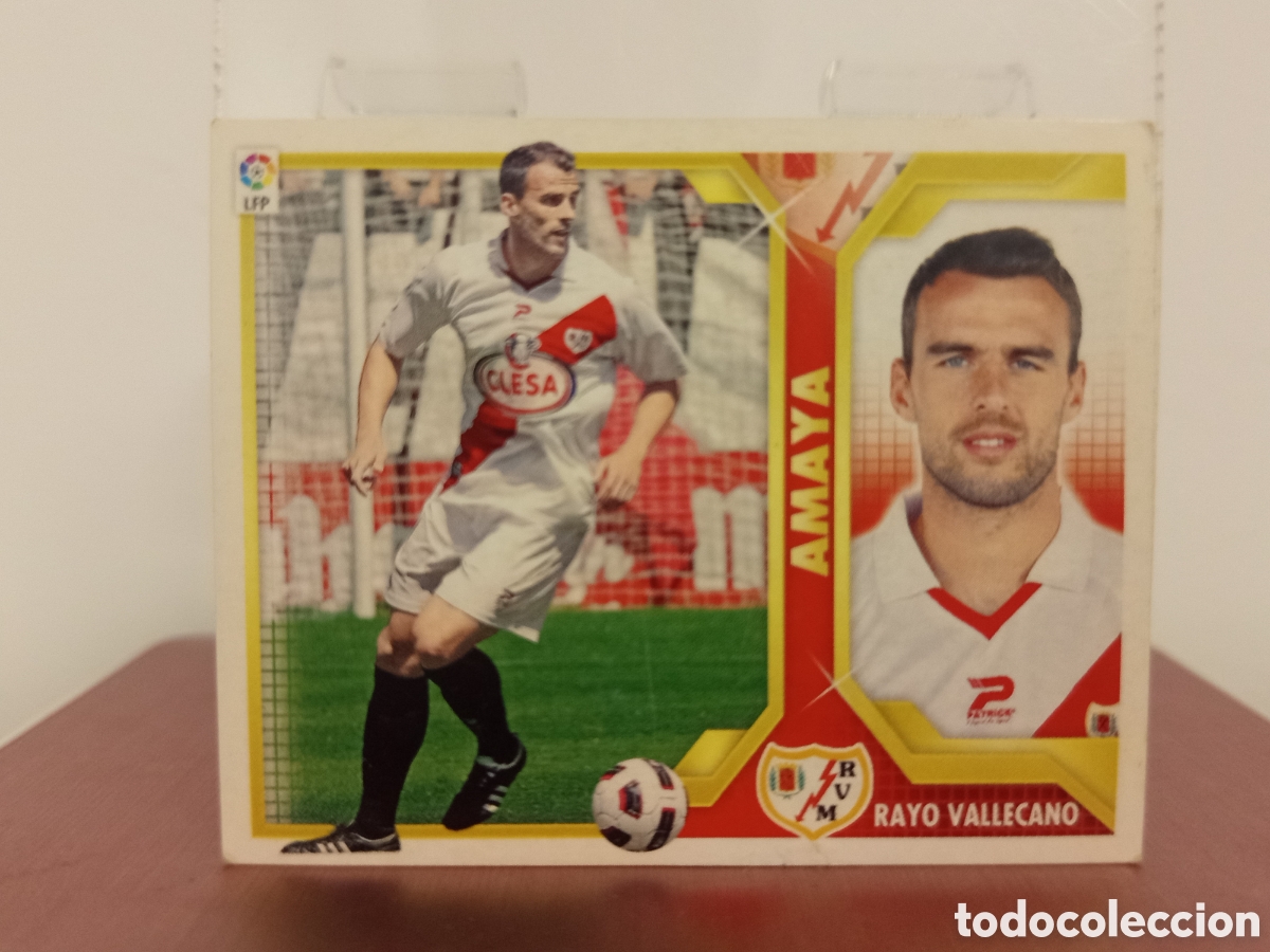 Football Stickers: ❇️ CROMO ⚽ AMAYA RAYO VALLECANO 2011 2012 11 12 LIGA ESTE LFP BBVA STICKER SIN PEGAR ❇️