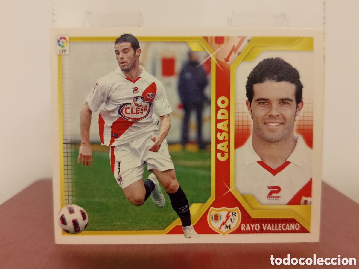 Football Stickers: ❇️ CROMO ⚽ CASADO RAYO VALLECANO 2011 2012 11 12 LIGA ESTE LFP BBVA STICKER SIN PEGAR ❇️