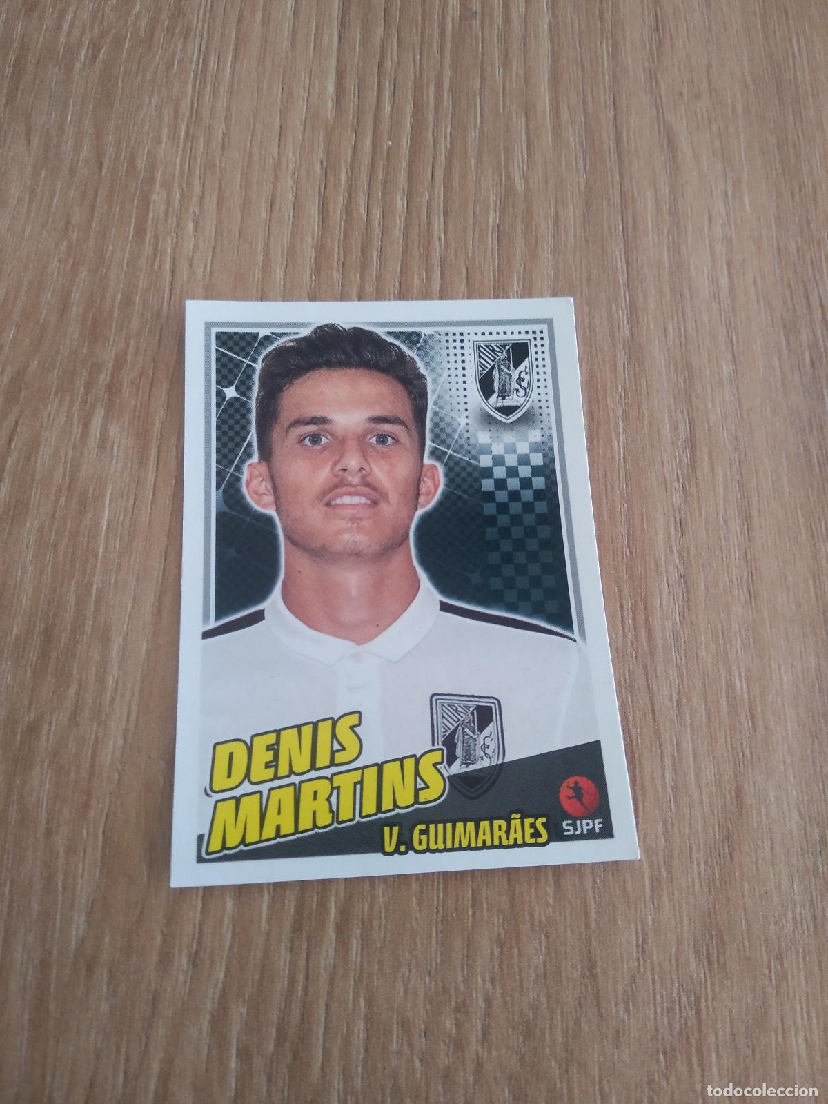 Cromos de F&uacute;tbol: 330 DENIS MARTINS VITORIA GUIMARAES CROMO FUTBOL PANINI LIGA PORTUGAL 2015-2016 FUTEBOL 15-16