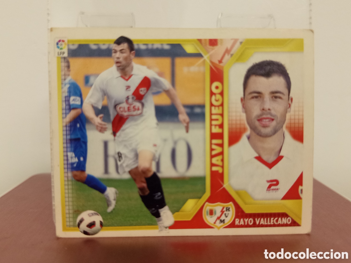 Football Stickers: ❇️ CROMO ⚽ JAVI FUEGO RAYO VALLECANO 2011 2012 11 12 LIGA ESTE LFP BBVA STICKER SIN PEGAR ❇️