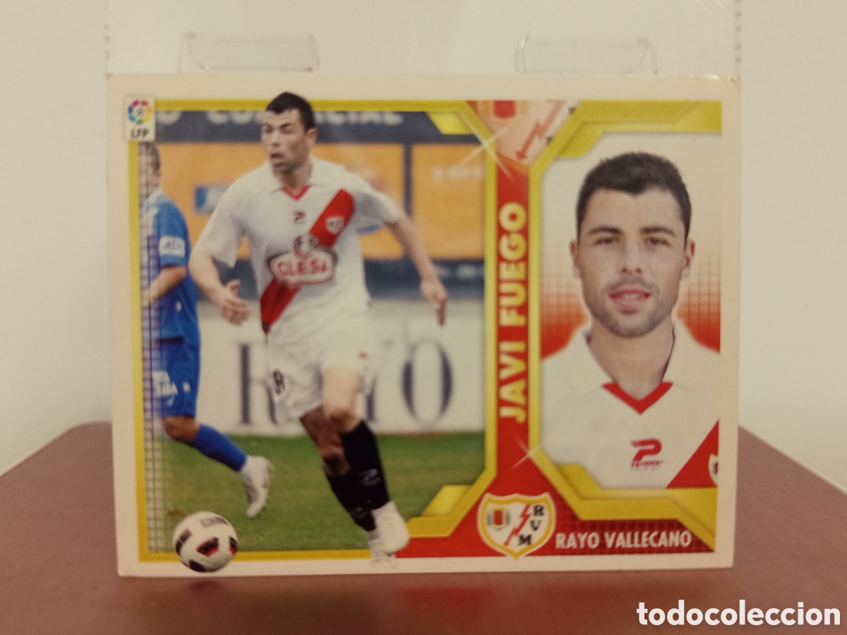 Football Stickers: ❇️ CROMO ⚽ JAVI FUEGO RAYO VALLECANO 2011 2012 11 12 LIGA ESTE LFP BBVA STICKER SIN PEGAR ❇️