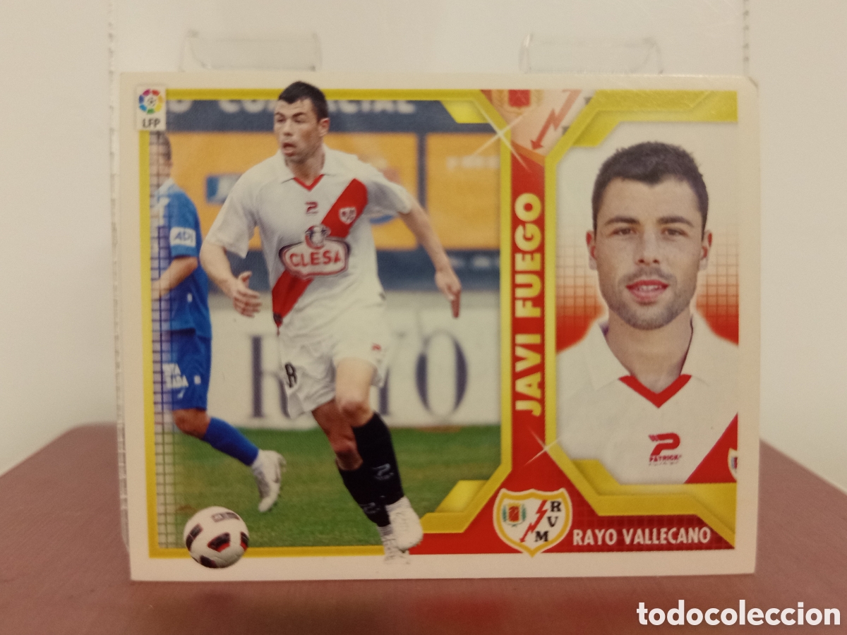 Football Stickers: ❇️ CROMO ⚽ JAVI FUEGO RAYO VALLECANO 2011 2012 11 12 LIGA ESTE LFP BBVA STICKER SIN PEGAR ❇️
