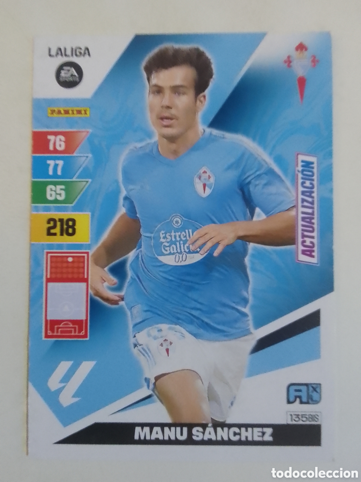Cromos de F&uacute;tbol: Adrenalyn XL 2023-24 n&deg; 135 BIS Manu S&aacute;nchez &bull; Celta.