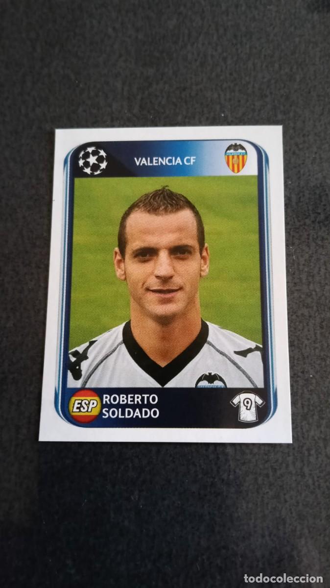 Cromos de F&uacute;tbol: Panini Champions 10 11 2010 2011 Soldado 173 Valencia