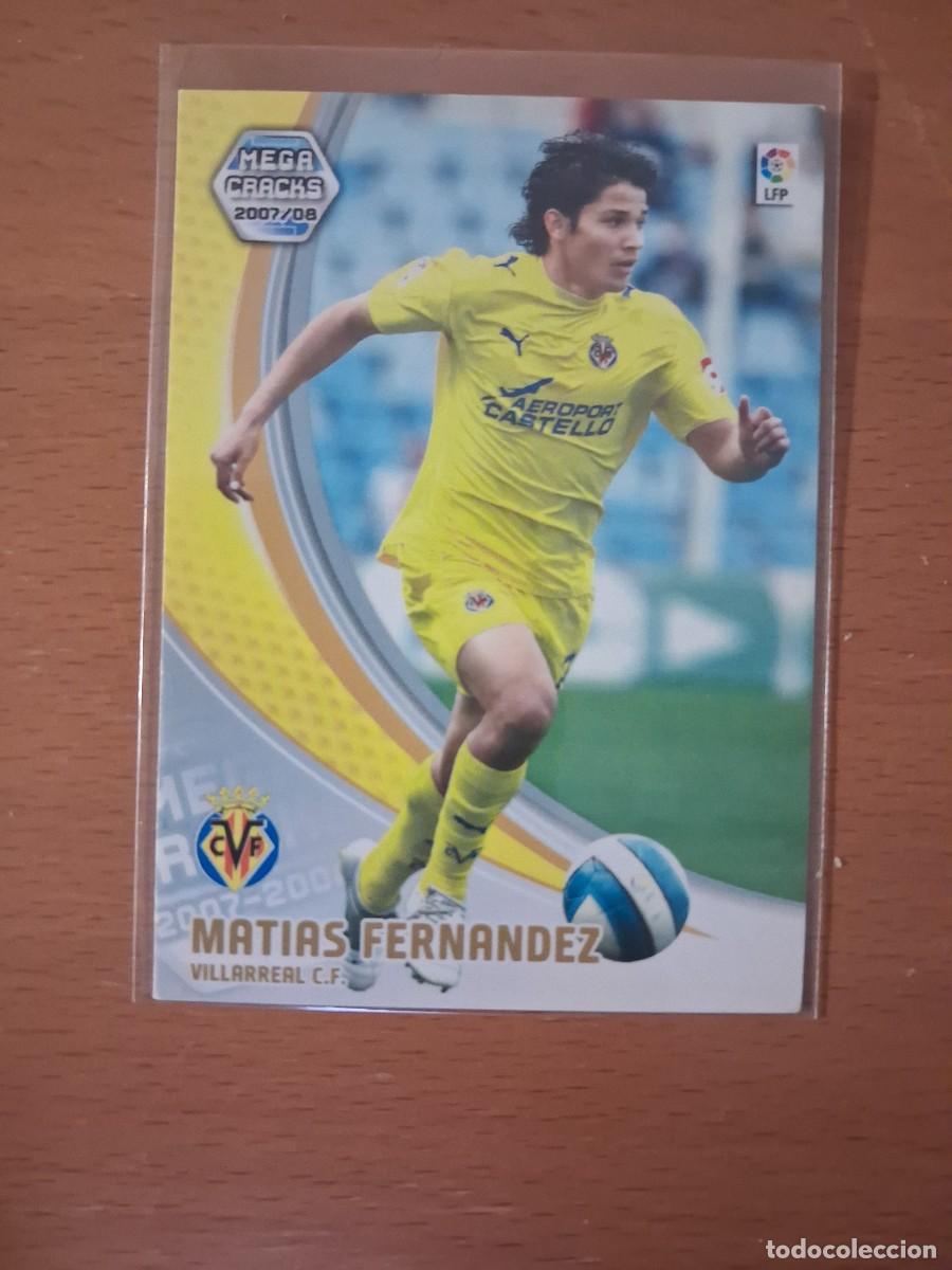 Cromos de F&uacute;tbol: Megacracks 2007 2008 07 08 Villarreal CF 337 Matias Fernandez