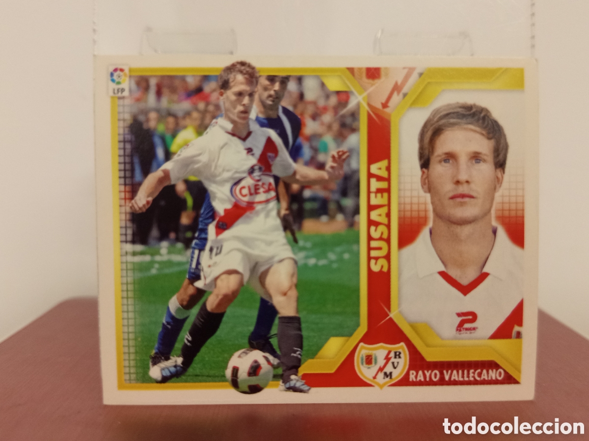 Fu&szlig;ball-Sticker: ❇️ CROMO ⚽ SUSAETA RAYO VALLECANO 2011 2012 11 12 LIGA ESTE LFP BBVA STICKER SIN PEGAR ❇️