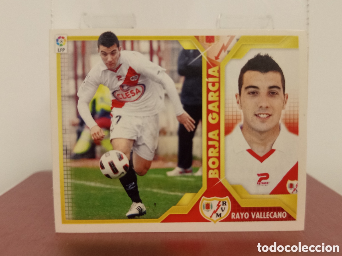 Cromos de F&uacute;tbol: ❇️ CROMO ⚽ BORJA GARC&Iacute;A RAYO VALLECANO 2011 2012 11 12 LIGA ESTE LFP BBVA STICKER SIN PEGAR ❇️