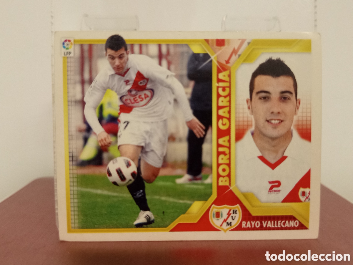 Fu&szlig;ball-Sticker: ❇️ CROMO ⚽ BORJA GARC&Iacute;A RAYO VALLECANO 2011 2012 11 12 LIGA ESTE LFP BBVA STICKER SIN PEGAR ❇️