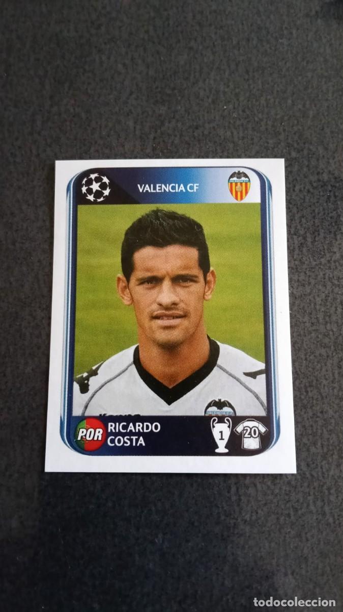 Cromos de F&uacute;tbol: Panini Champions 10 11 2010 2011 Ricardo Costa 163 Valencia