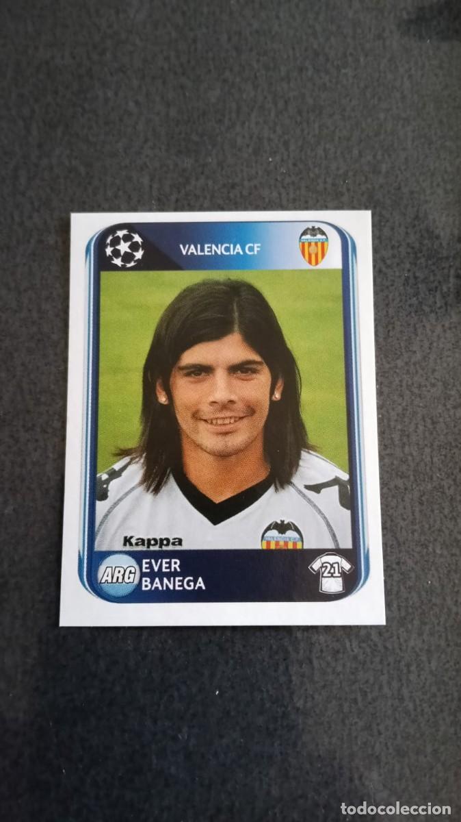Cromos de F&uacute;tbol: Panini Champions 10 11 2010 2011 Ever Banega 166 Valencia