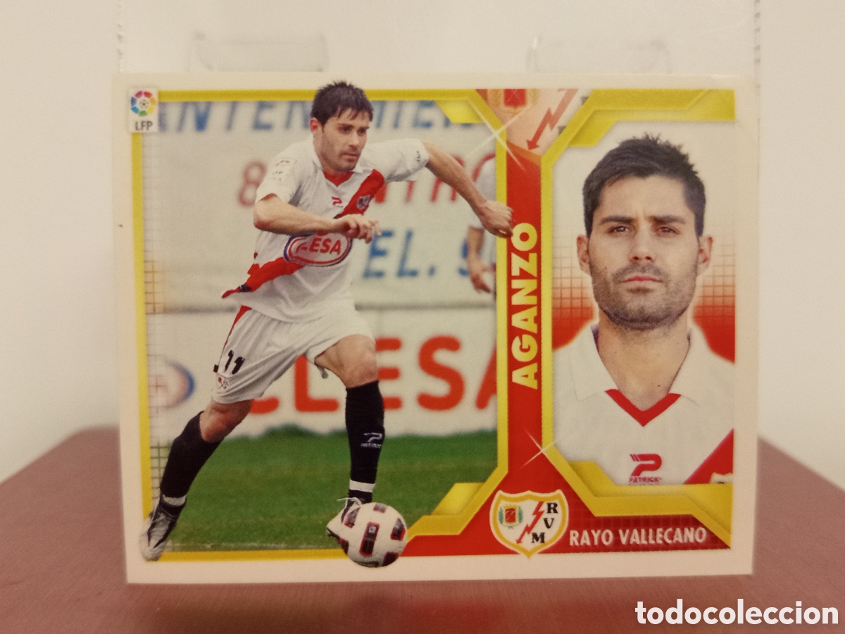Cartes &agrave; collectionner de Football: ❇️ CROMO ⚽ AGANZO RAYO VALLECANO 2011 2012 11 12 LIGA ESTE LFP BBVA STICKER SIN PEGAR ❇️