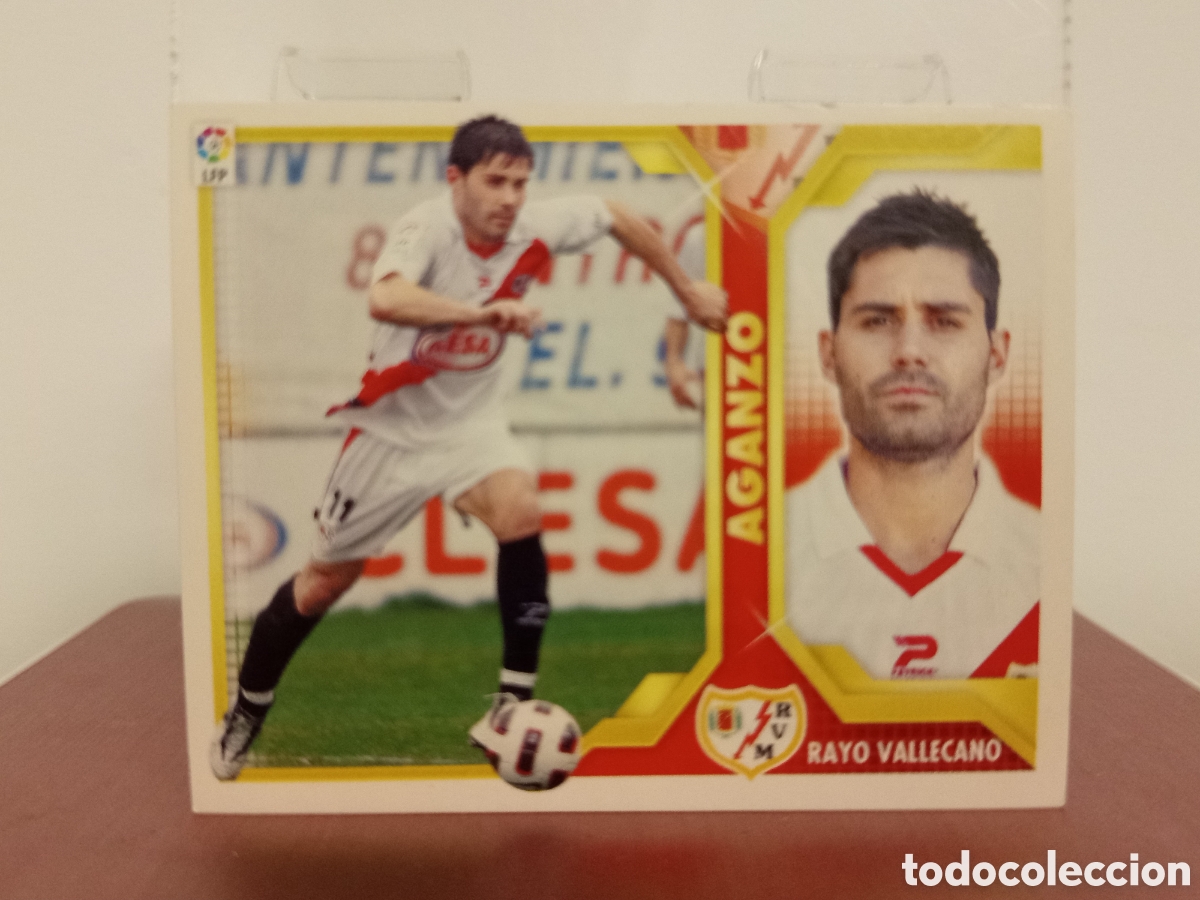 Cartes &agrave; collectionner de Football: ❇️ CROMO ⚽ AGANZO RAYO VALLECANO 2011 2012 11 12 LIGA ESTE LFP BBVA STICKER SIN PEGAR ❇️