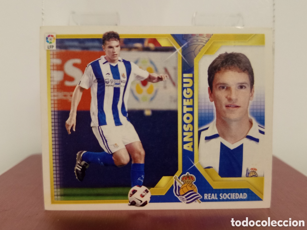 Cromos de F&uacute;tbol: ❇️ CROMO ⚽ ANSOTEGUI REAL SOCIEDAD 2011 2012 11 12 LIGA ESTE LFP BBVA STICKER SIN PEGAR ❇️