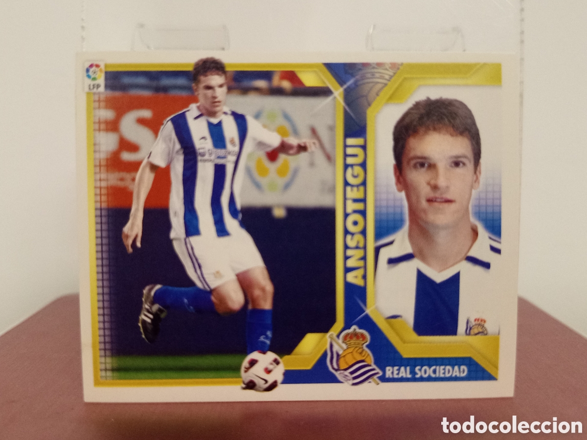 Cromos de F&uacute;tbol: ❇️ CROMO ⚽ ANSOTEGUI REAL SOCIEDAD 2011 2012 11 12 LIGA ESTE LFP BBVA STICKER SIN PEGAR ❇️