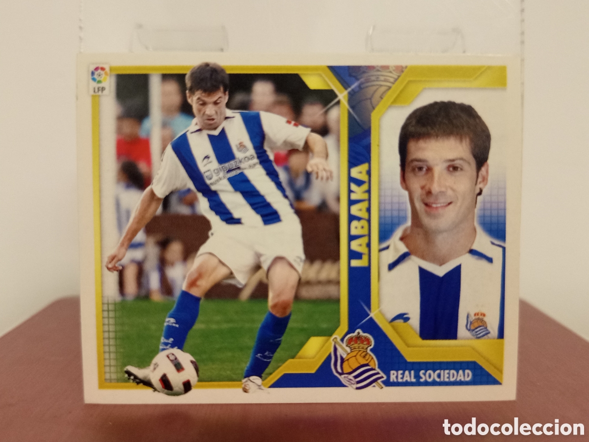 Cromos de F&uacute;tbol: ❇️ CROMO ⚽ LABAKA REAL SOCIEDAD 2011 2012 11 12 LIGA ESTE LFP BBVA STICKER SIN PEGAR ❇️