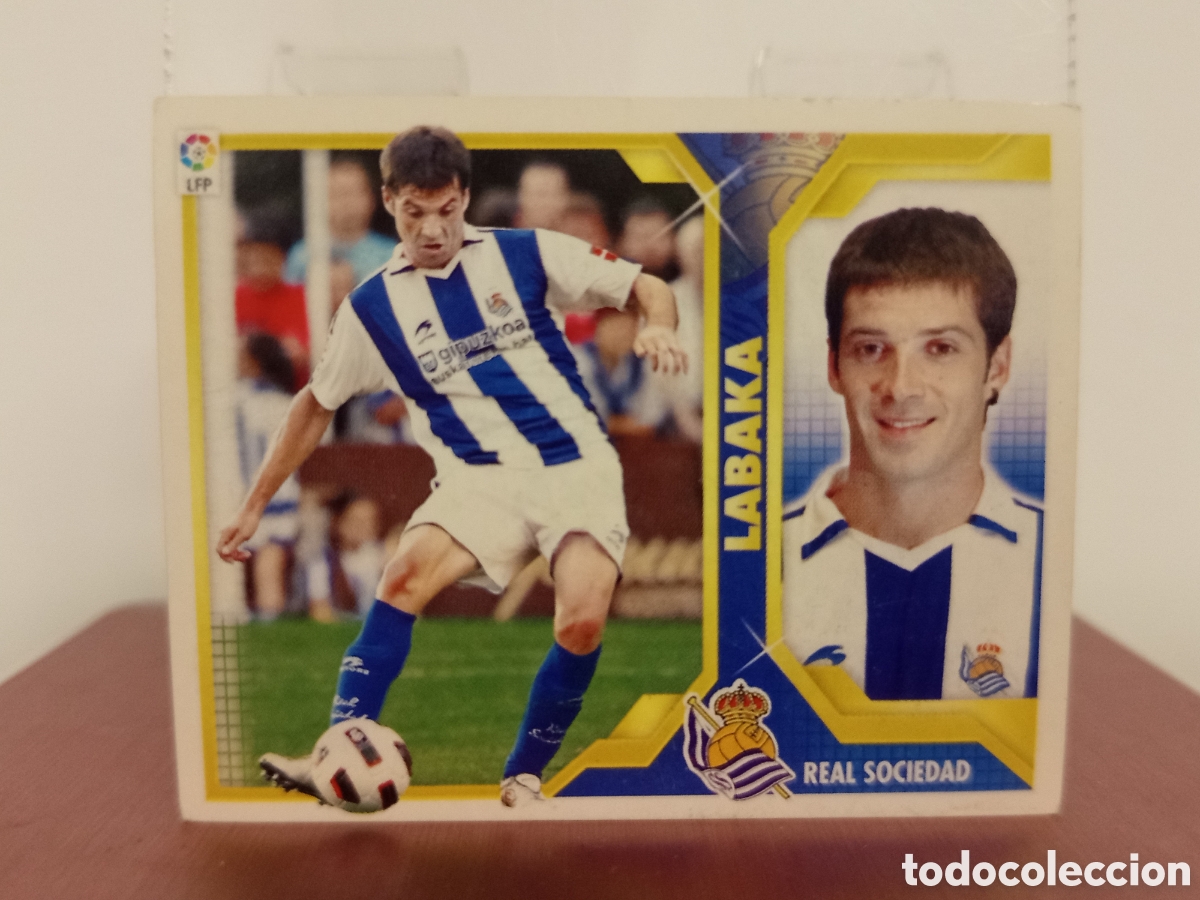 Cromos de F&uacute;tbol: ❇️ CROMO ⚽ LABAKA REAL SOCIEDAD 2011 2012 11 12 LIGA ESTE LFP BBVA STICKER SIN PEGAR ❇️