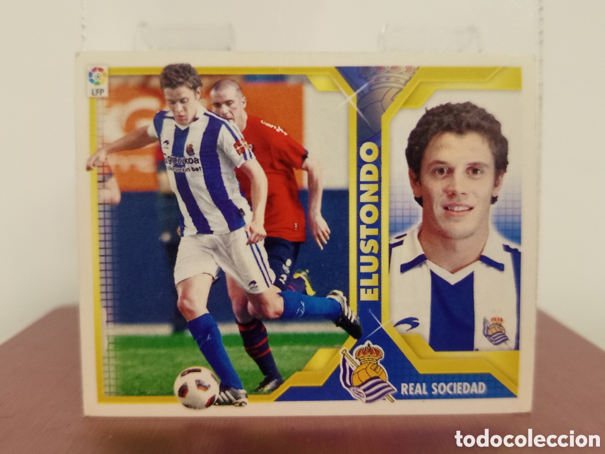 Cromos de F&uacute;tbol: ❇️ CROMO ⚽ ELUSTONDO REAL SOCIEDAD 2011 2012 11 12 LIGA ESTE LFP BBVA STICKER SIN PEGAR ❇️