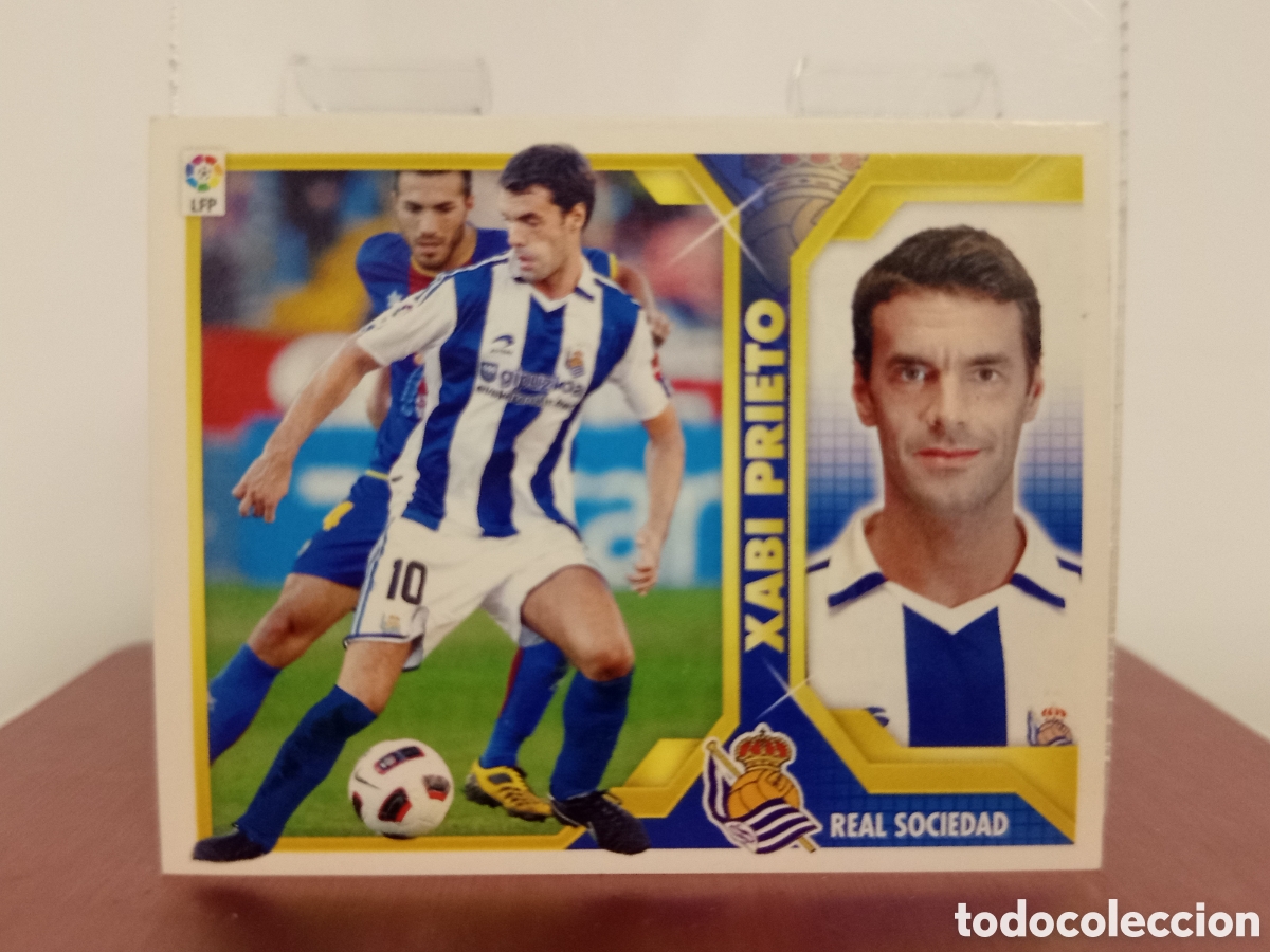 Cromos de F&uacute;tbol: ❇️ CROMO ⚽ XABI PRIETO REAL SOCIEDAD 2011 2012 11 12 LIGA ESTE LFP BBVA STICKER SIN PEGAR ❇️