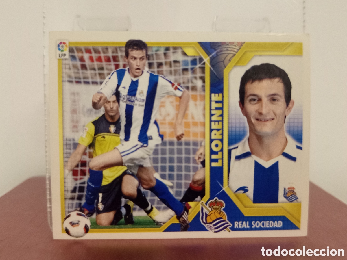 Cromos de F&uacute;tbol: ❇️ CROMO ⚽ LLORENTE REAL SOCIEDAD 2011 2012 11 12 LIGA ESTE LFP BBVA STICKER SIN PEGAR ❇️