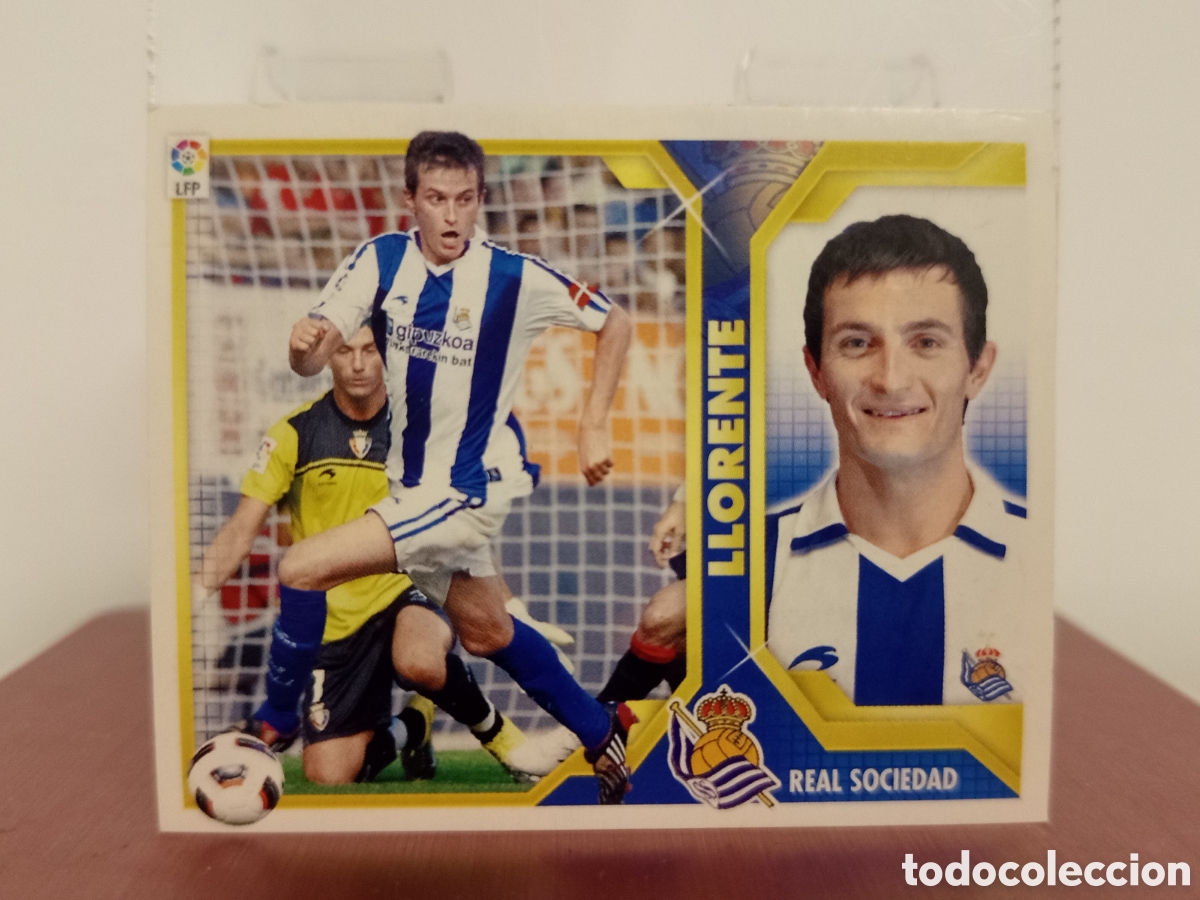 Fu&szlig;ball-Sticker: ❇️ CROMO ⚽ LLORENTE REAL SOCIEDAD 2011 2012 11 12 LIGA ESTE LFP BBVA STICKER SIN PEGAR ❇️