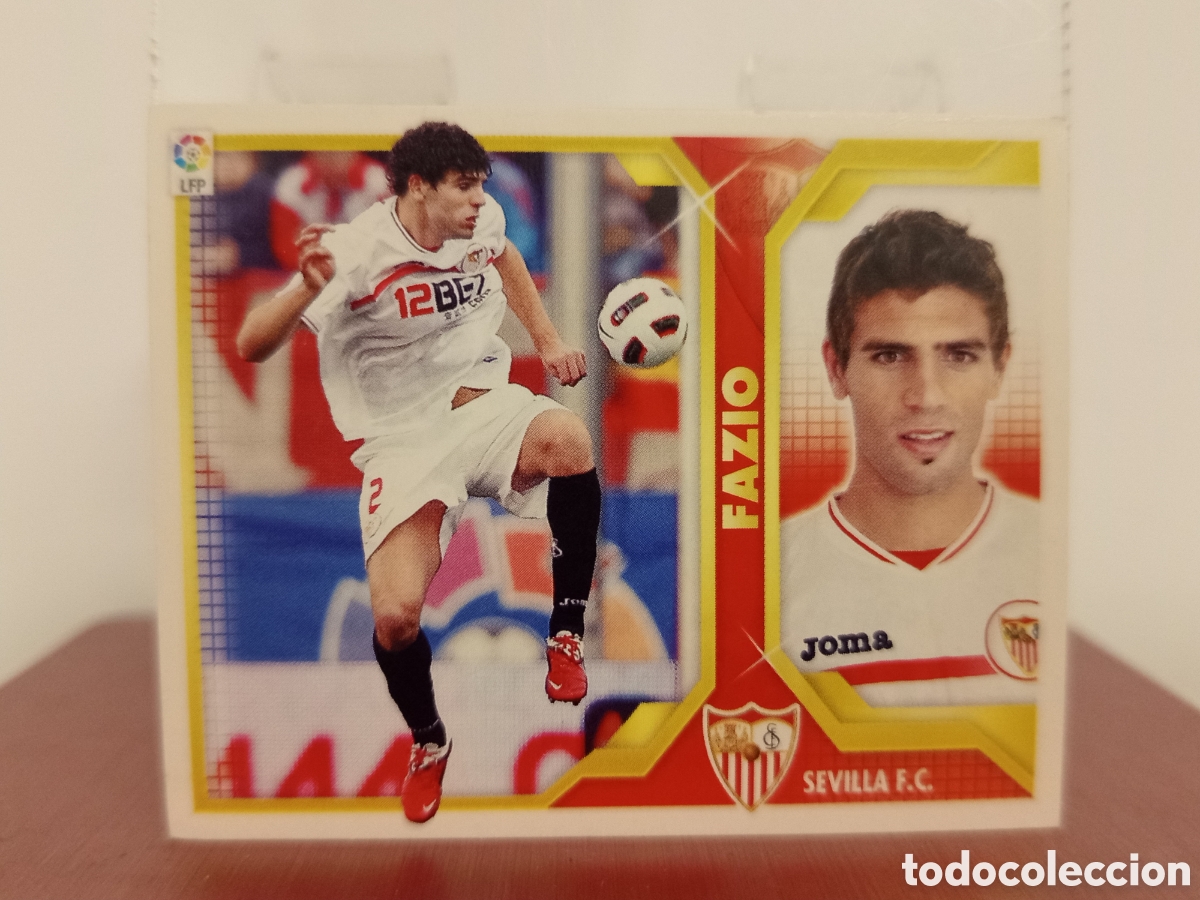 Fu&szlig;ball-Sticker: ❇️ CROMO ⚽ FAZIO SEVILLA 2011 2012 11 12 LIGA ESTE LFP BBVA STICKER SIN PEGAR ❇️