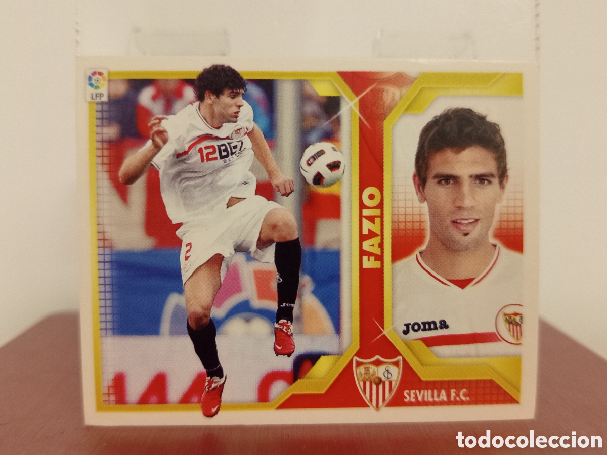 Fu&szlig;ball-Sticker: ❇️ CROMO ⚽ FAZIO SEVILLA 2011 2012 11 12 LIGA ESTE LFP BBVA STICKER SIN PEGAR ❇️